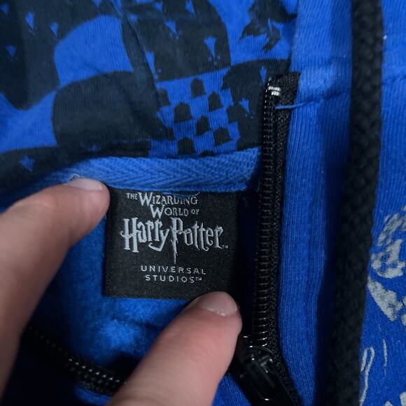Ravenclaw The Wizarding World Of Harry Potter Universal Studios Zip Up Hoodie XS - Picture 3 of 12